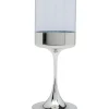 Geschirr & Tischaccessoires-KARE Design Weinglas Electra Silber