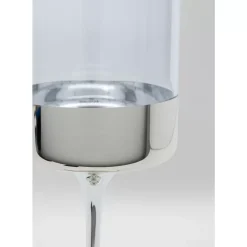 Geschirr & Tischaccessoires-KARE Design Weinglas Electra Silber