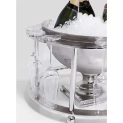 Geschirr & Tischaccessoires-KARE Design Weinkuhler Champagne Time (2-Tlg)