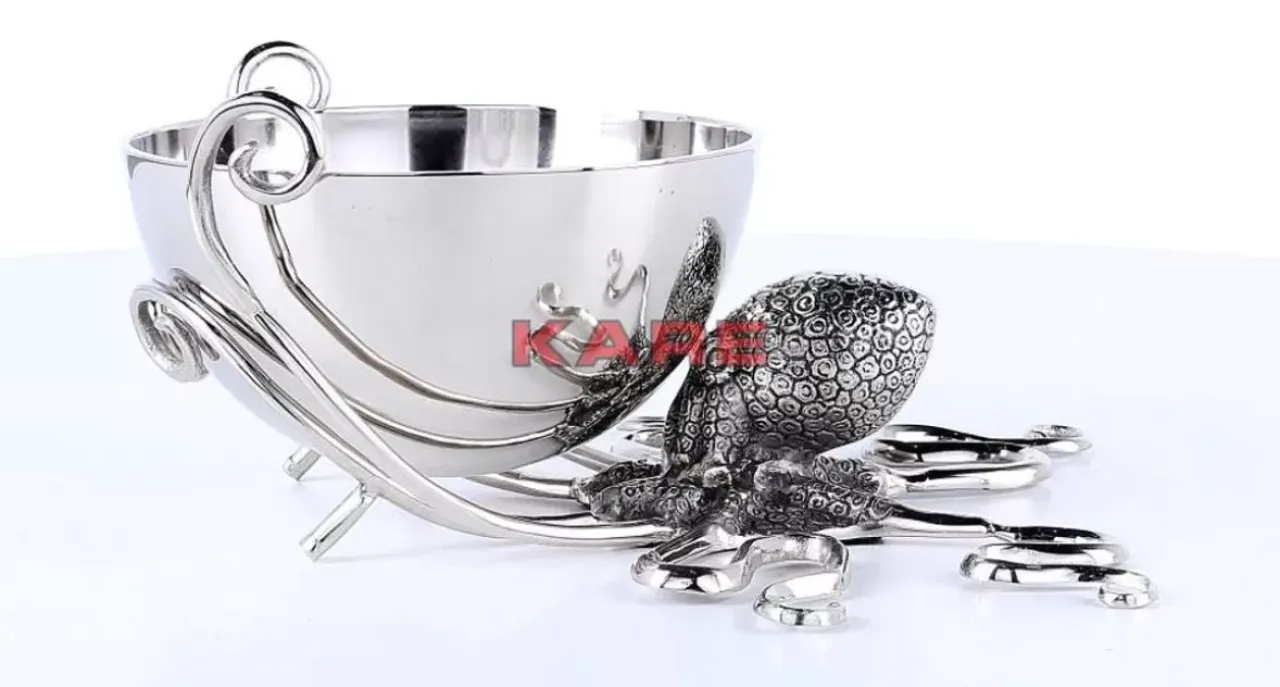 Geschirr & Tischaccessoires-KARE Design Weinkuhler Octopus