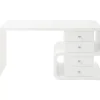 Tische-KARE Design White Club Schreibtisch Snake 150X70Cm
