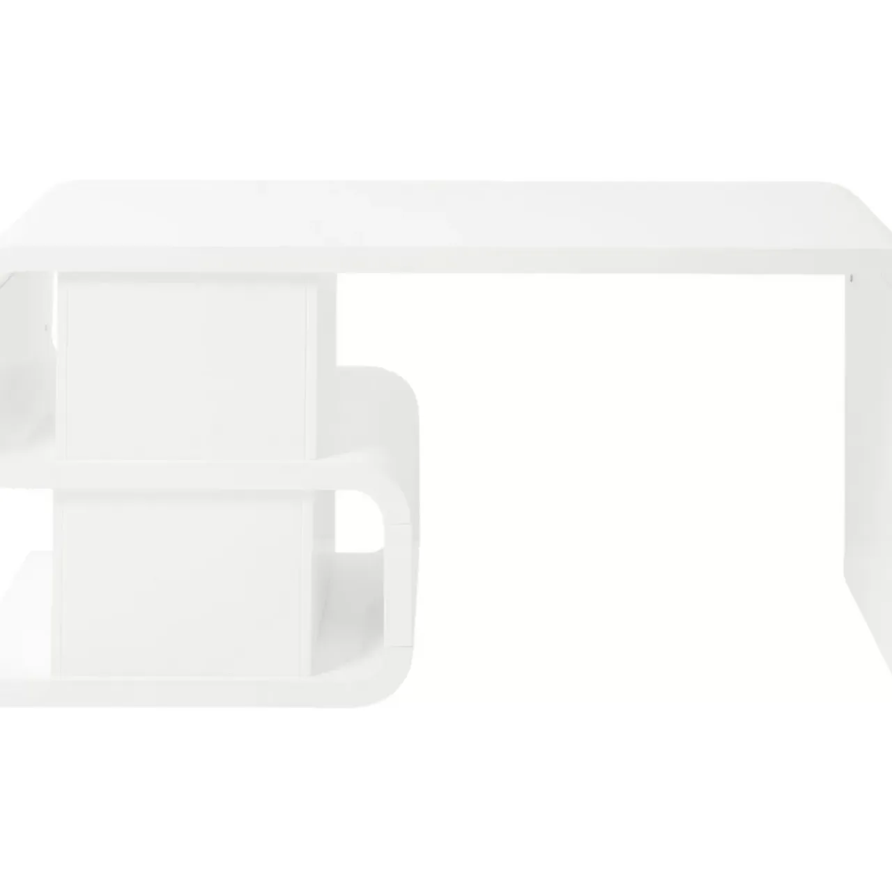 Tische-KARE Design White Club Schreibtisch Snake 150X70Cm