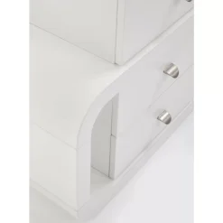 Tische-KARE Design White Club Schreibtisch Snake 150X70Cm