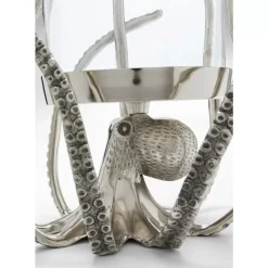 Kerzenständer & Laternen-KARE Design Windlicht Octopus Hurricane 28Cm