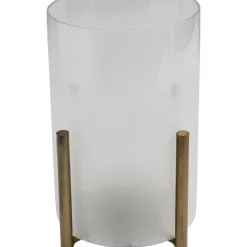 Kerzenständer & Laternen-KARE Design Windlicht Pillar Steam 25Cm